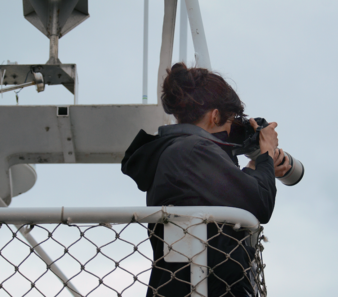 Dalhousie Researcher - Whale Watching Cape Breton Nova Scotia